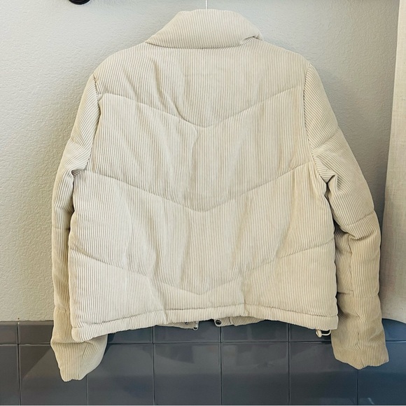 Corduroy Puffer Jacket - Picture 2 of 4